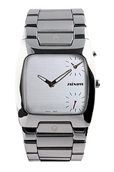 NIXON BANKS WATCH SILVER FACE
