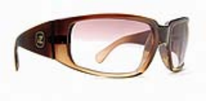 VONZIPPER PAPPA G BCB (BROWN CLEAR FRAME/BRONZE GRADIENT LENS) SUNGLASSES