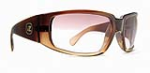 VONZIPPER PAPPA G BCB (BROWN CLEAR FRAME/BRONZE GRADIENT LENS) SUNGLASSES