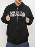 VOLCOM DIVERT ZIP HOOD BLK
