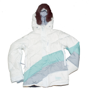BILLABONG WOMEN'S BENTLY WHITE JACKET