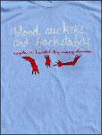 CAPITA BLOODSUCKERS T-SHIRT IN BLUE