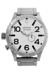 NIXON 51-30 WATCH WHITE