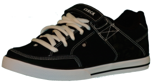 CIRCA 205 VULC SHOE BLACK,WHITE AND BILLIONS