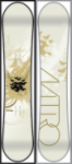 NITRO WOMEN'S MYSTIQUE PEARL SNOWBOARD