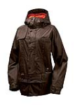 BURTON WOMEN'S AFTERHOURS JACKET ROASTED BROWN