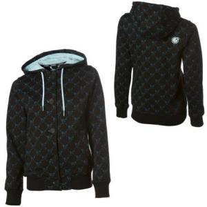 NOMIS TRULI 2 ZIP HOODY BLACK