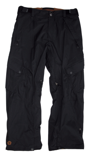 SESSIONS GRIDLOCK PANT BLACK