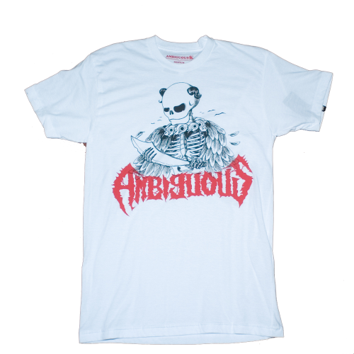 AMBIGUOUS HEATHEN T-SHIRT WHITE