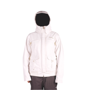SPECIAL BLEND WOMEN'S STEALTH JACKET WHITE
