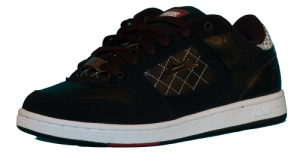 LAKAI BIEBEL LTD SHOE BLACK SUEDE