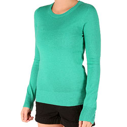 VOLCOM WOMEN'S TOMBOY SWEATER GATSBY GREEN