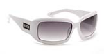 HOVEN FIFTH AVE SUNGLASSES WHITE/GREY FADE LENS