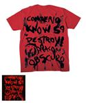 DRAGON DESTROYER T WHT  shown in red