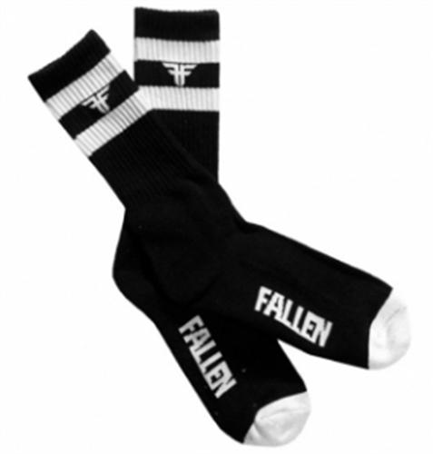 FALLEN TRADEMARK SOCK WHITE