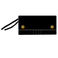 VOLCOM WOMEN'S CHARLOTTE'S WEB WALLET BLACK