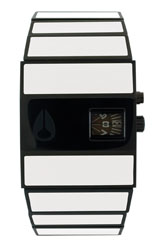 NIXON ROTOLOG ALL BLACK/WHITE