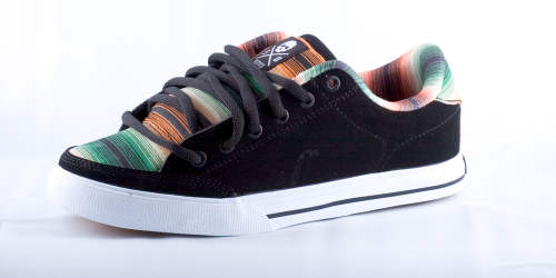 CIRCA AL50 BLACK/TIJUANA STRIPED SHOE