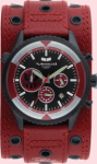 VESTAL RANDOM HERO RED/SILVER/BLACK WATCH