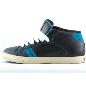 EMERICA LEO MID BLACK/BLUE SHOE