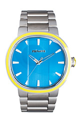 NIXON CAPITAL BLUE/YELLOW WATCH
