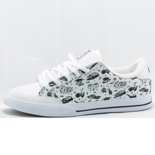 CIRCA AL50 WHITE/BLACK/LOWRIDER PRINT SHOE