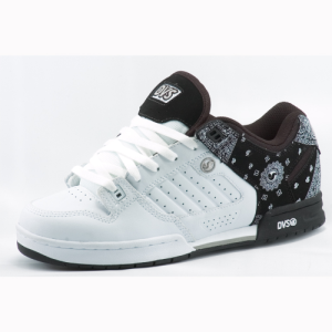 DVS MILITIA WHITE/BLACK LEATHER
