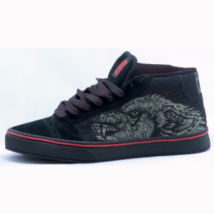 VANS NO SKOOL 2 MID DENNIS MCNETT BLACK SHOES