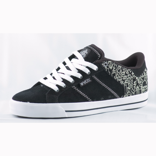VOX STRUBING 2 BLACK WHITE ART SHOE