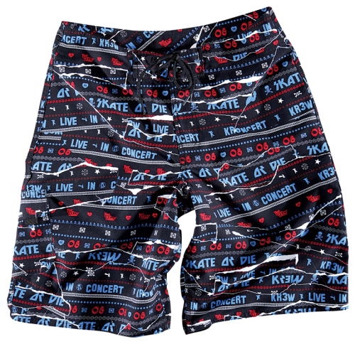 KR3W TOO LIVE TRUNKS IN BLACK