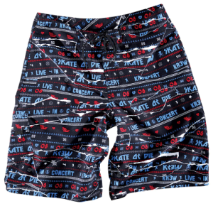KR3W TOO LIVE TRUNKS IN BLACK