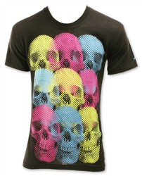 KR3W CHAD MUSKA NUEVE VINTAGE TSHIRT IN BLACK