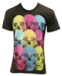 KR3W CHAD MUSKA NUEVE VINTAGE TSHIRT IN BLACK