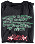 KR3W EE MOTELY KREW T-SHIRT IN BLACK