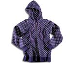 KR3W SHADY 2 HOODED SWEATSHIRT IN PURPLE