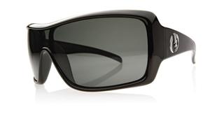 ELECTRIC BSG II (2) SUNGLASSES WITH GLOSS BLACK FRAMES AND A GREY LENS