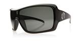 ELECTRIC BSG II (2) SUNGLASSES WITH GLOSS BLACK FRAMES AND A GREY LENS