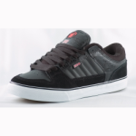 DVS MUNITION CT SHOE IN BLACK LEATHER