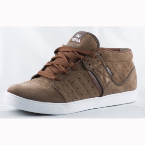 SUPRA EE DIABLO SHOES IN BROWN SUEDE