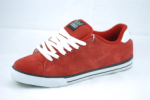 DVS GAVIN CT SHOE IN RED SUEDE
