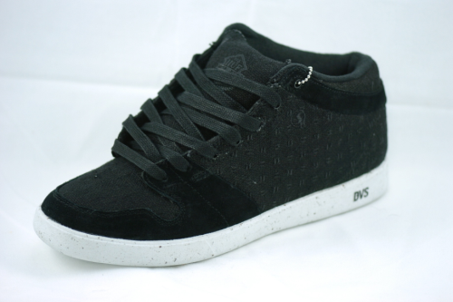 DVS HUF5 SHOE IN BLACK CANVAS EMBROIDERY