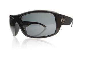 ELECTRIC KILLOWATT SUNGLASSES WITH GLOSS BLACK FRAMES AND A GREY LENS