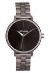 NIXON WOMEN'S KENSINGTON WATCH WITH A BLACK FACE