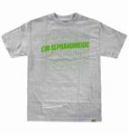 A# REVERB T-SHIRT IN HEATHER GREY