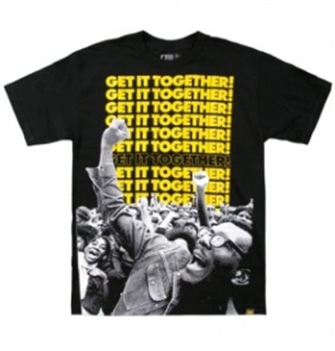A# REVOLT T-SHIRT IN BLACK