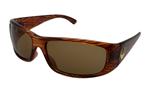 DRAGON DUSK SUNGLASSES WITH CROSSHATCH FRAMES AND A BRONZE LENS