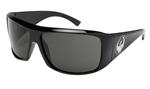 DRAGON CALAVERA SUNGLASSES WITH JET BLACK FRAMES AND A GREY LENS
