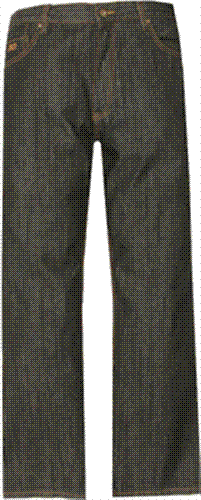 CIRCA SKATE & DESTROY JEANS IN BLACK DRY RINSE