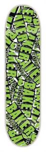 BAKER MARKER MESS GREEN SKATEBOARD DECK