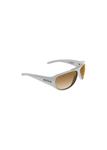 ANON AMOS SUNGLASSES WITH TURQOISE AND WHITE FRAMES AND A GRAY LENS